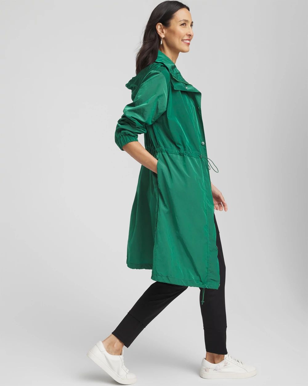 Zenergy® Maxi Anorak Jacket | Chico's Zenergy® Maxi Anorak Jacket | Chico's